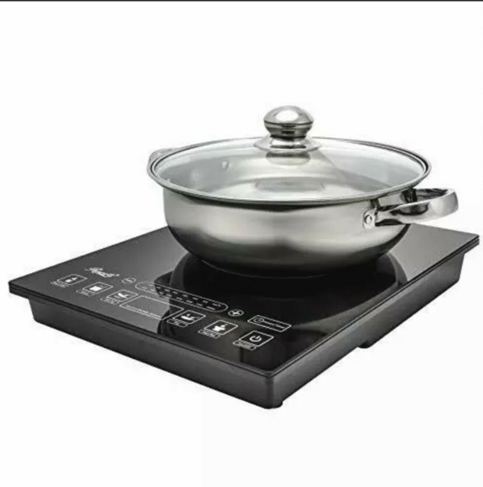 Induction Cooker 1800 Watt, Induction Cooktop 3.5 QT 18-8 RHAI-15001